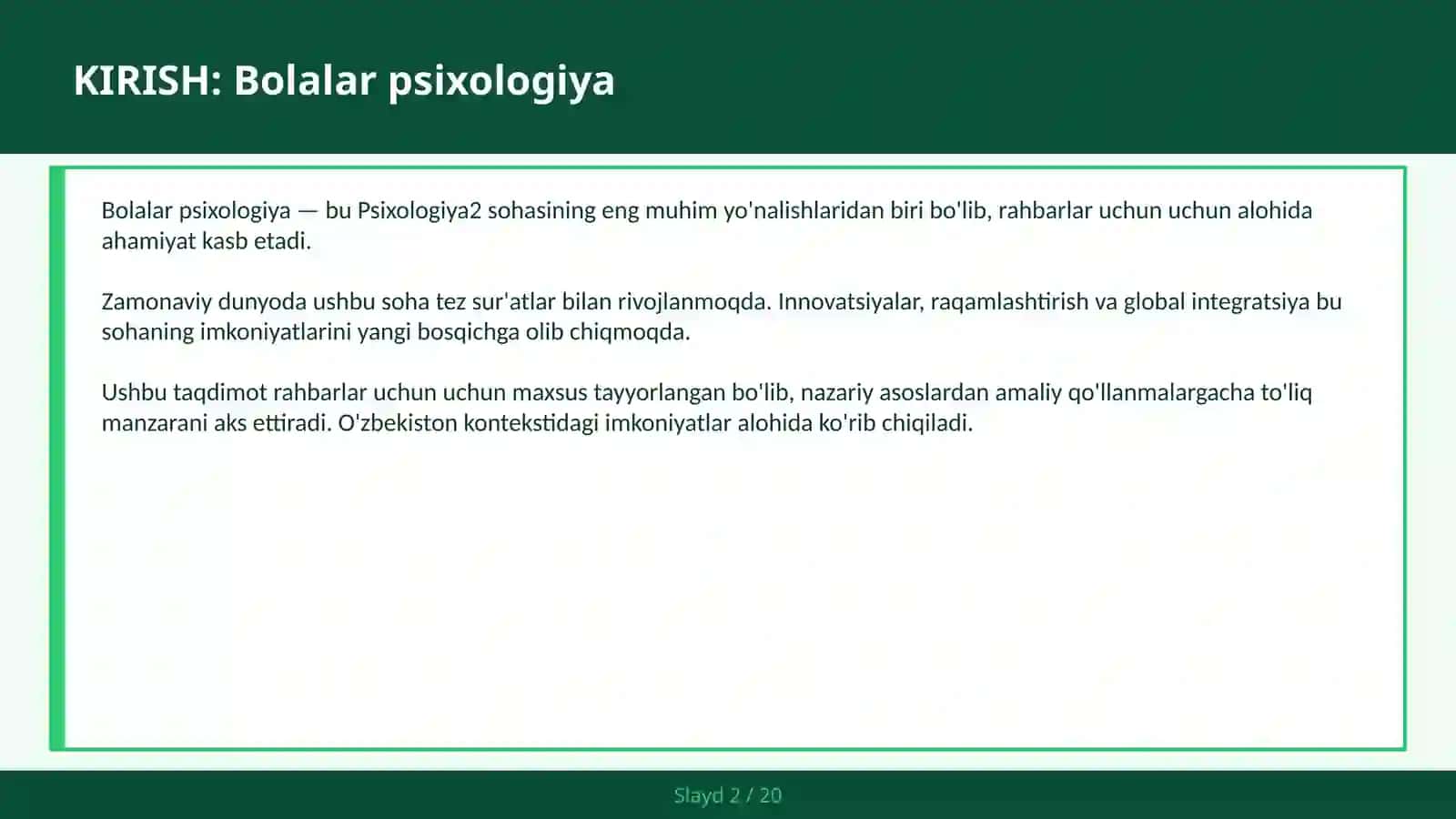 Bolalar psixologiya 2