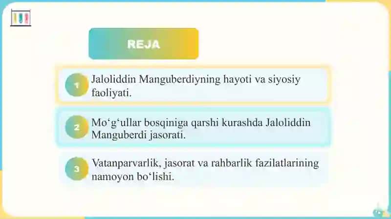 Jaloliddin Manguberdi - vatan himoyachisi 2