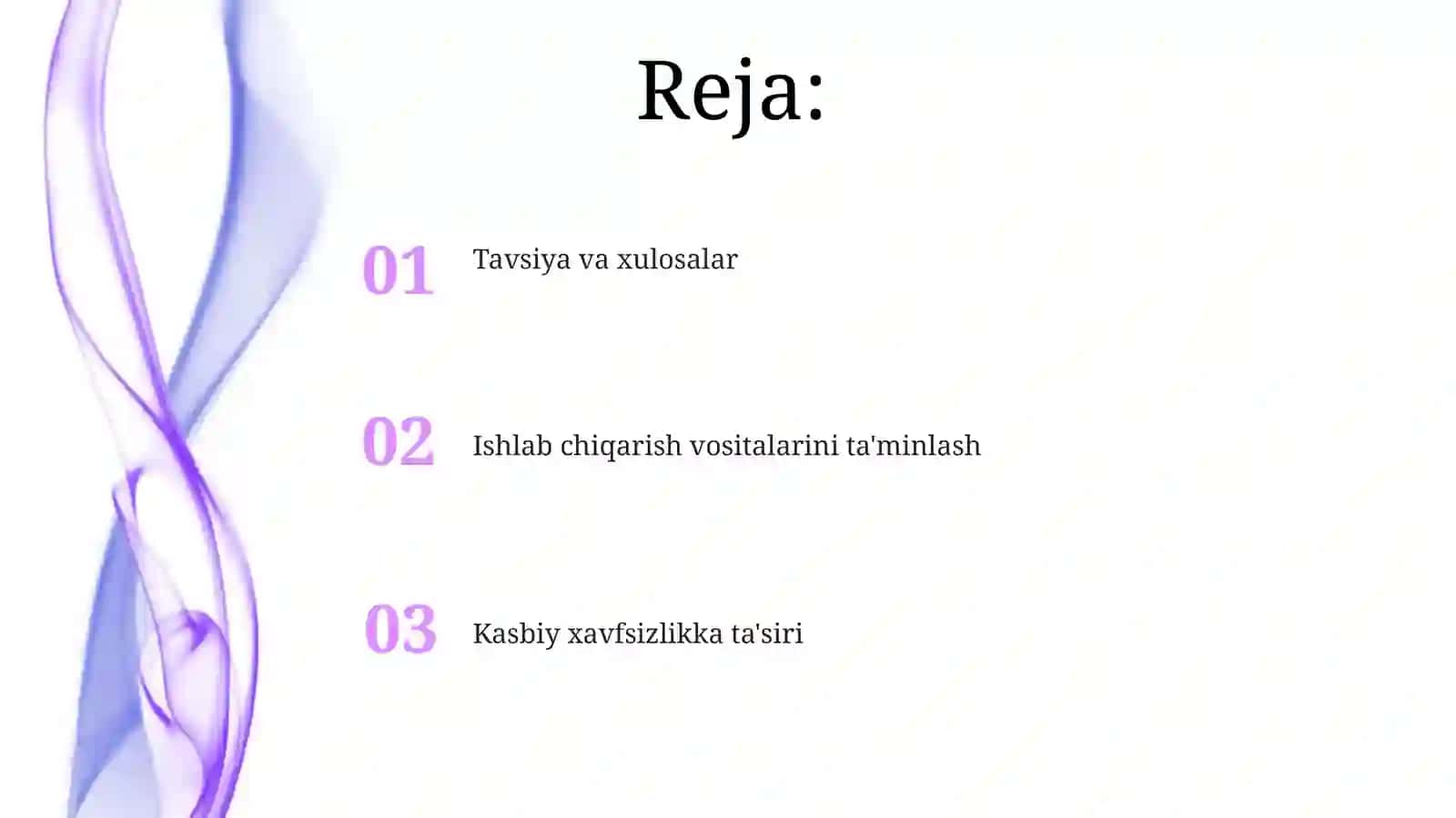 Xavfsizlik texnikasi qoidalarining buzilishi 2