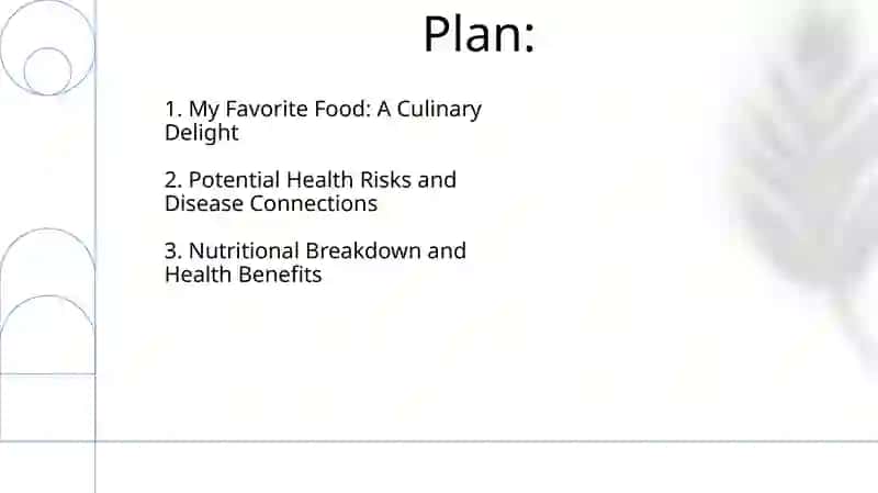 My favorite food Health Diseases 2