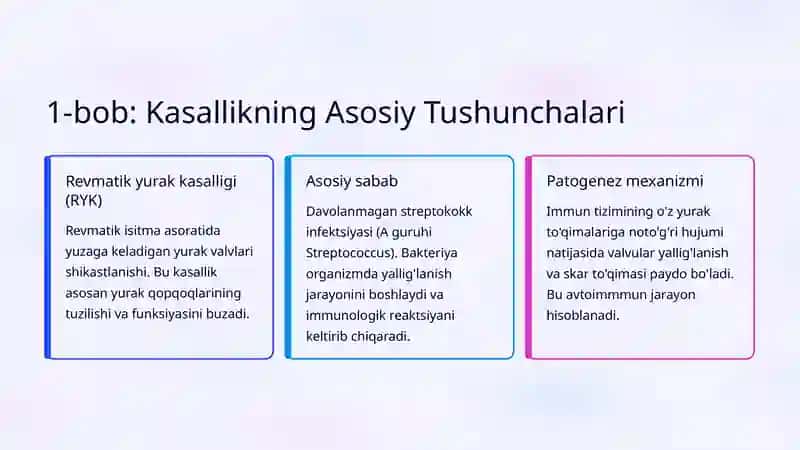 Revmatik Yurak Kasalliklari: Etiopatogenez va Diagnostika 2
