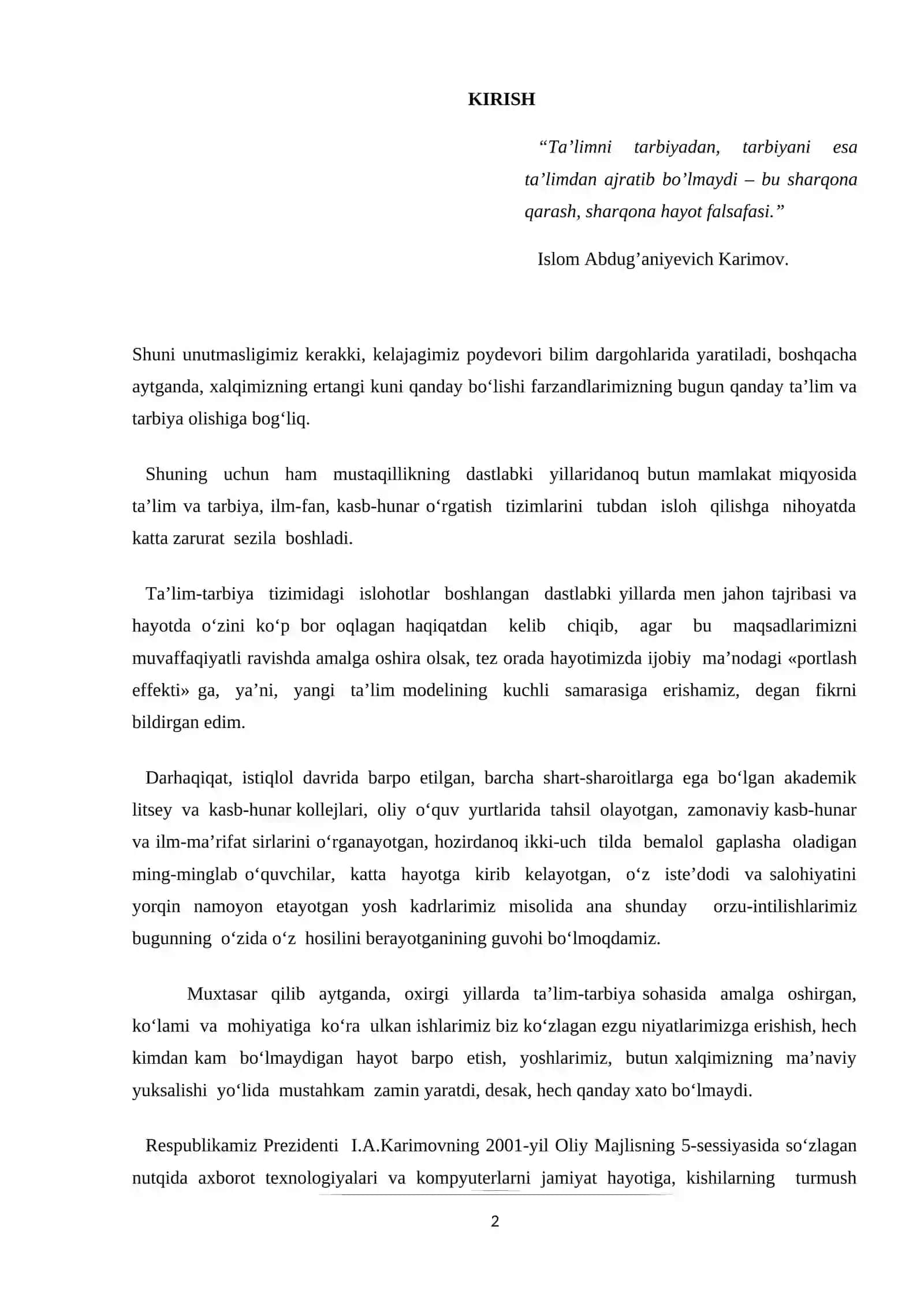 Ikkinchi tartibli chiziqla haqida tushuncha 2