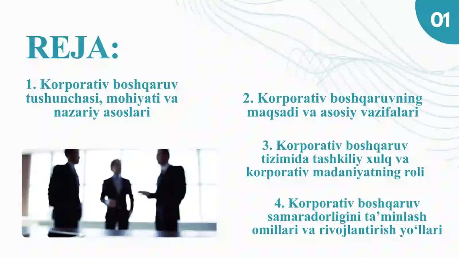 Korporativ boshqaruv 2