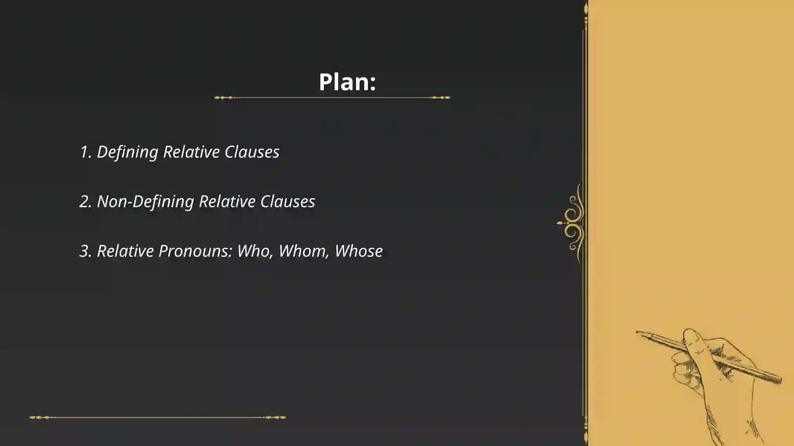 Relative clauses 2