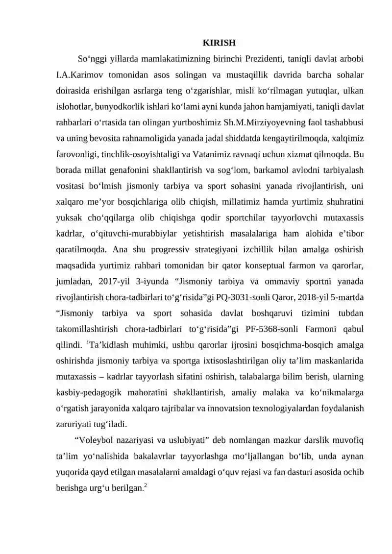 Voleybol o'yini texnikasi 2