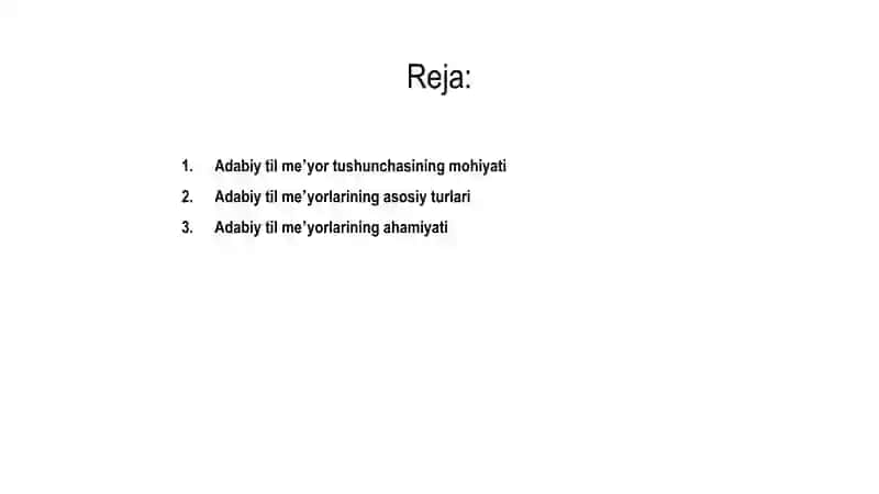 Adabiy tilda meʼyor tushunchasi 2