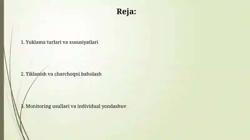 Mashg'ulotlarda yuklamalarni nazorat qilish 2