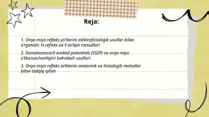 Orqa miya faoliyatini o’rganish usullari 2