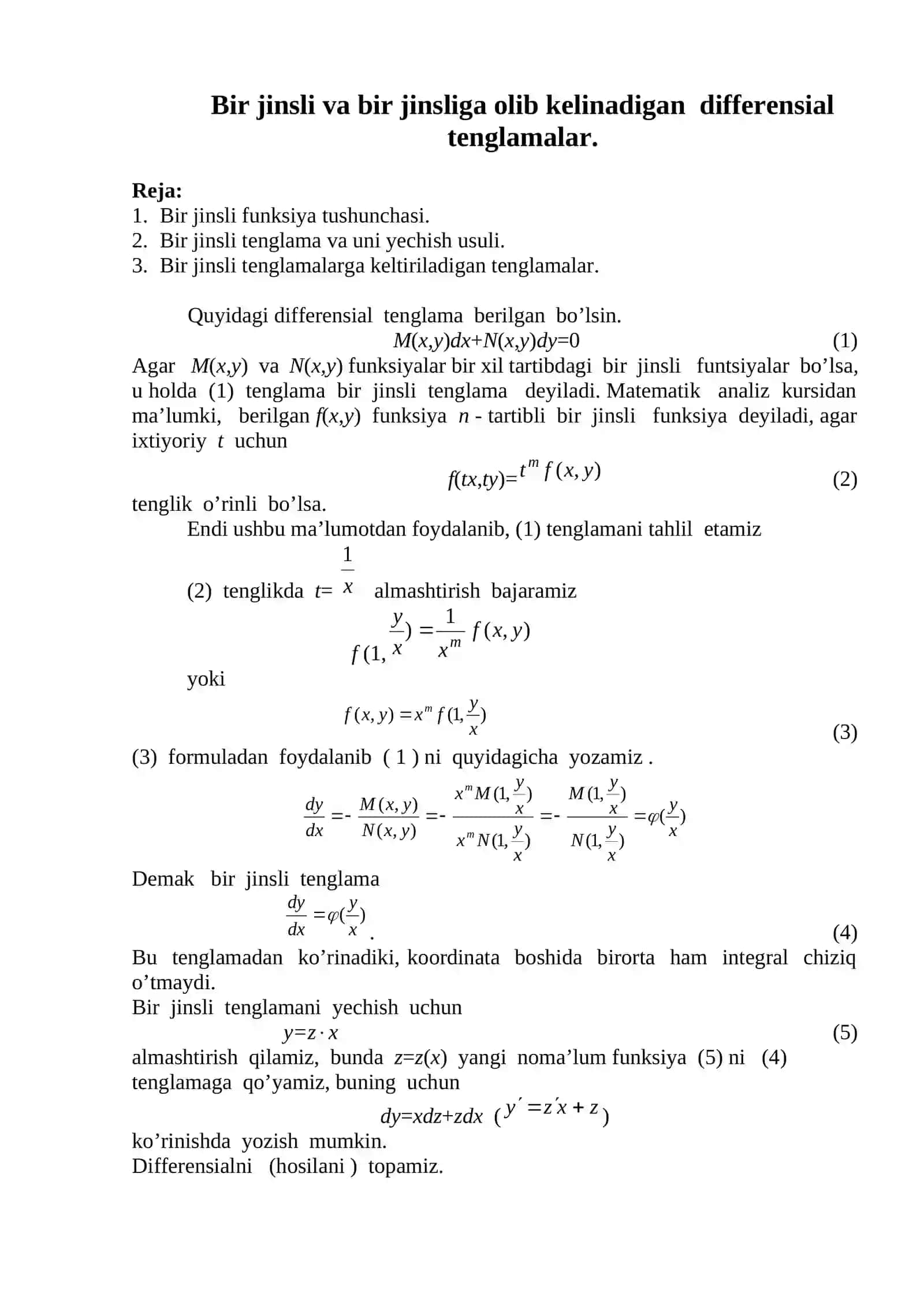 Matematik Analiz 2