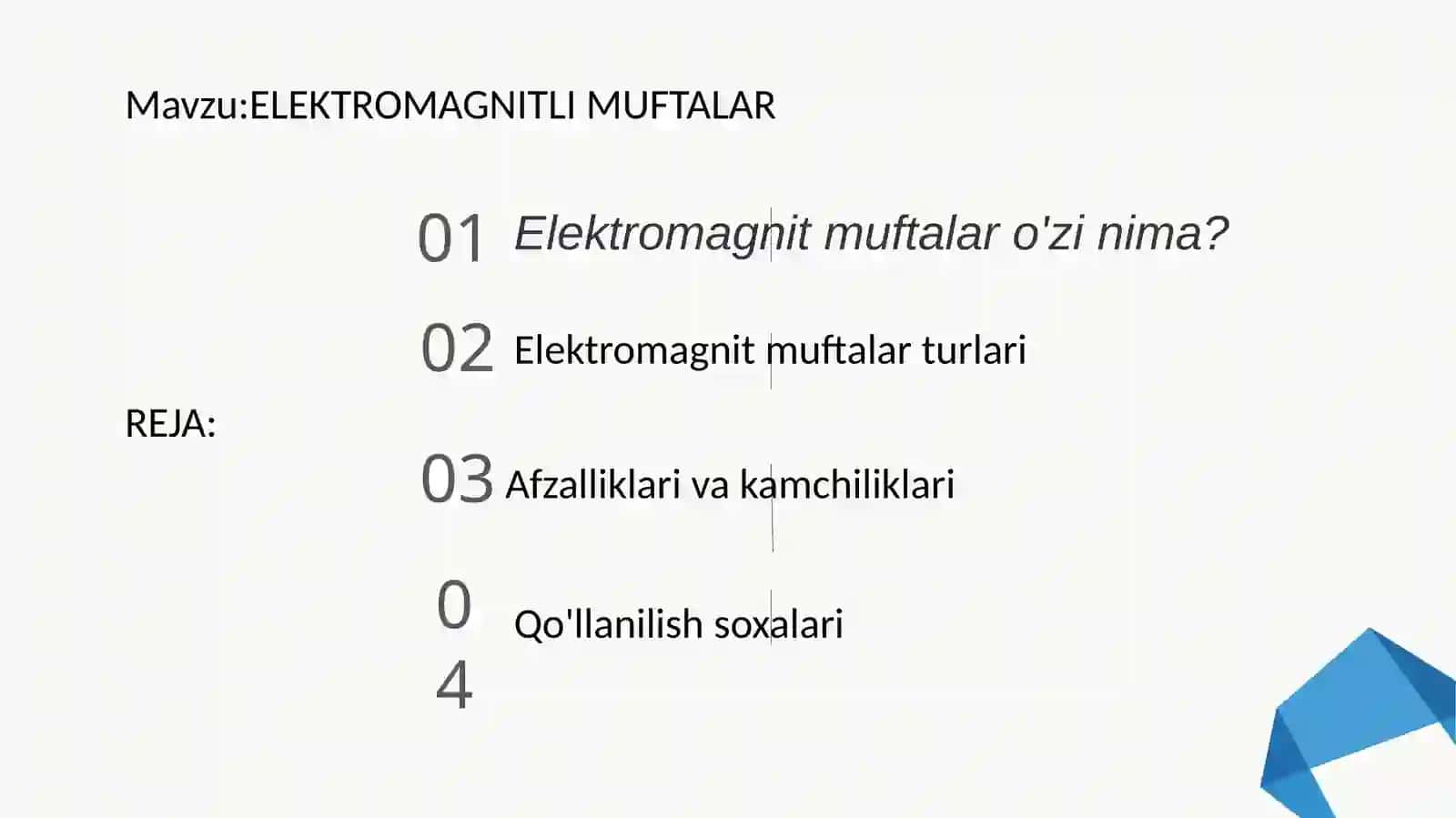 ELEKTROMAGNITLI MUFTALAR 2