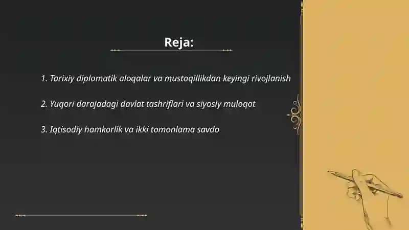 Turkmaniston va O'zbekiston munosabatlari 2