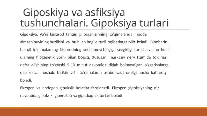 Yopiq muhitdagi asfiksiya 2
