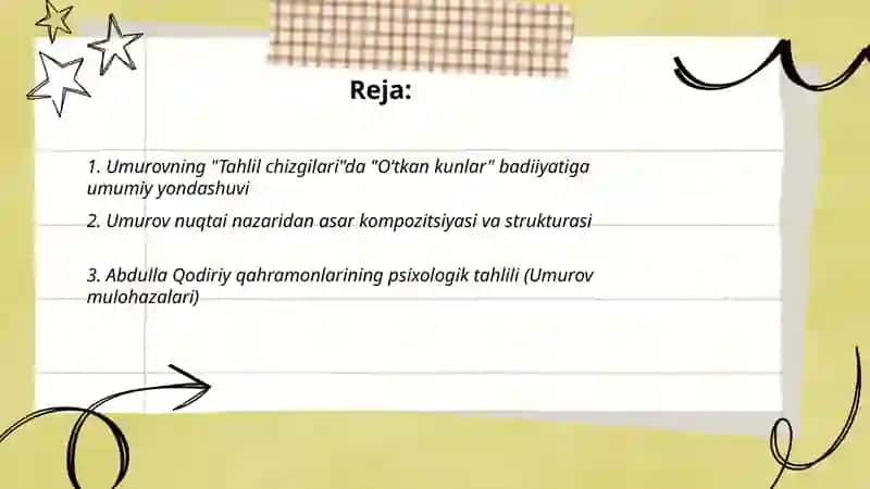 Tahlil chizgilari 2