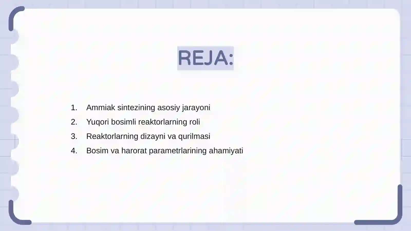 Ammiak sintezi uchun yuqori bosimli reaktorlar 2