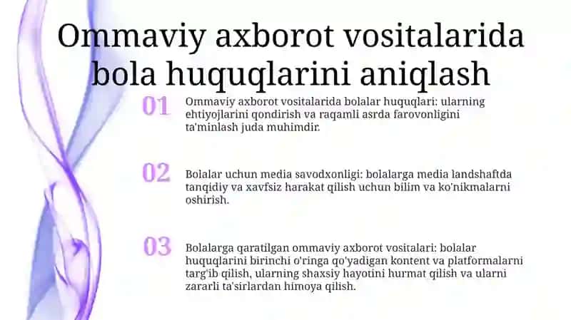 Media Muhitda Bola Huquqlari 2