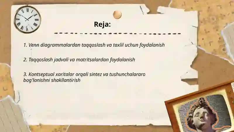 Taqqoslash, Taxlil va Sintez qurollar 2