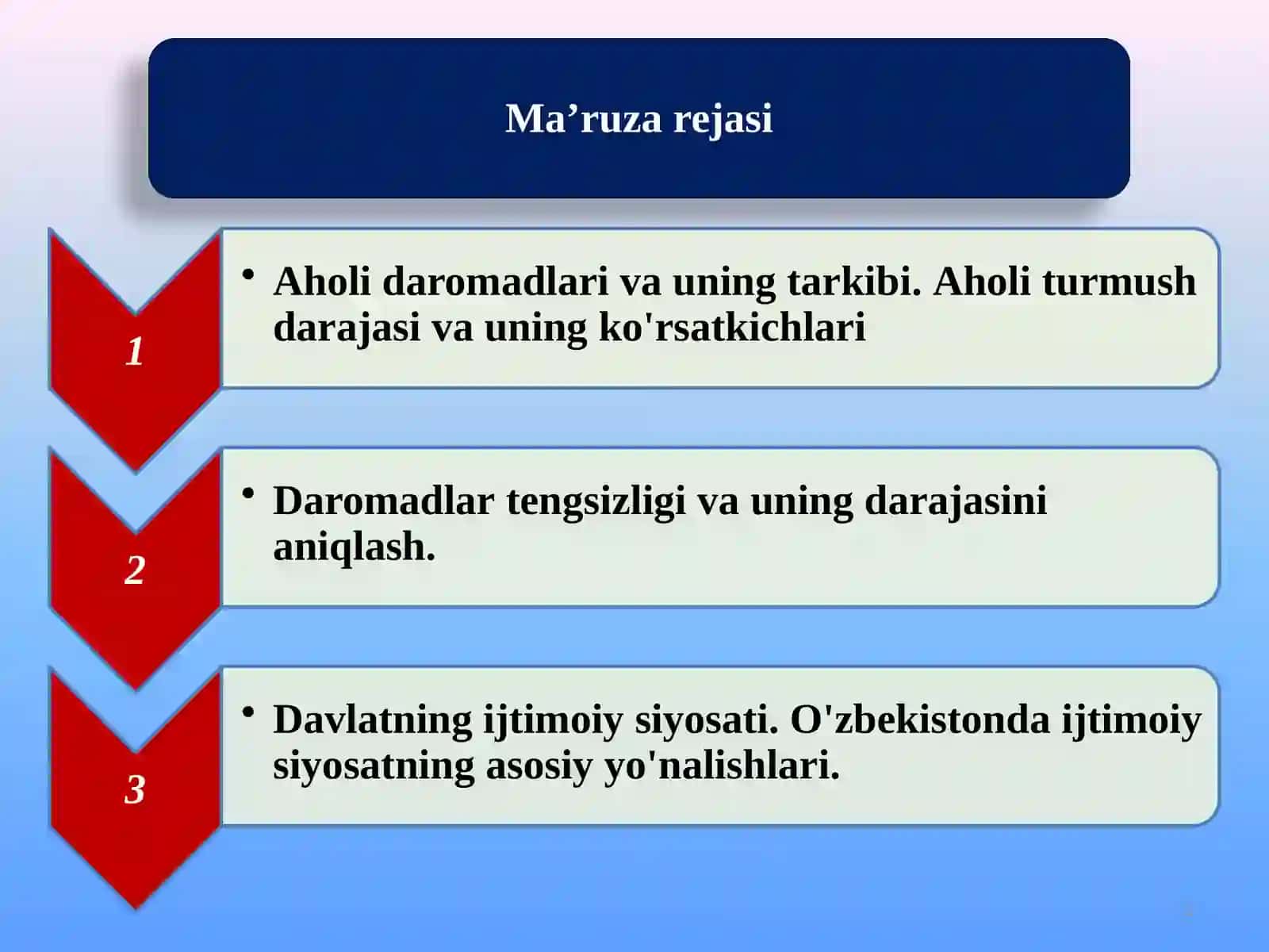 Iqtisodiyot nazariyasi 2