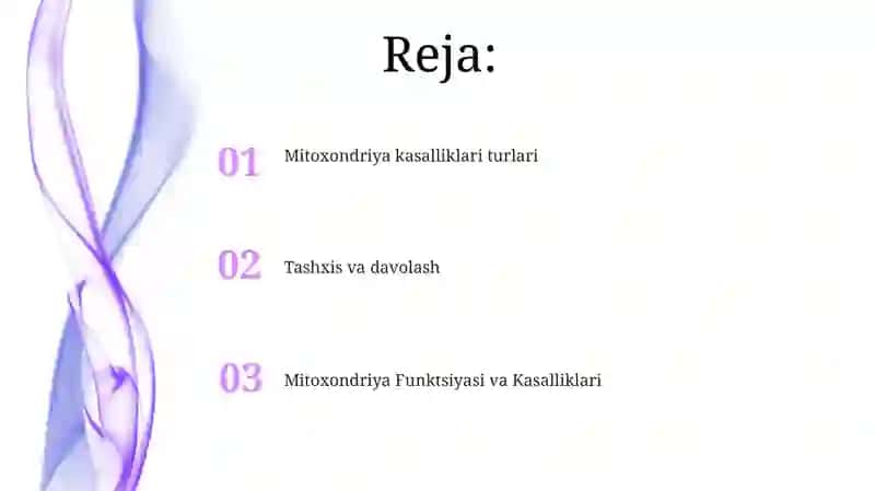 Mitoxondrial kasalliklar 2
