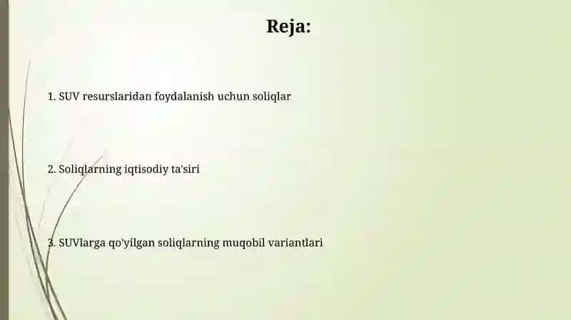 Soliq siyosatining samaradorligini baholash usullari 2