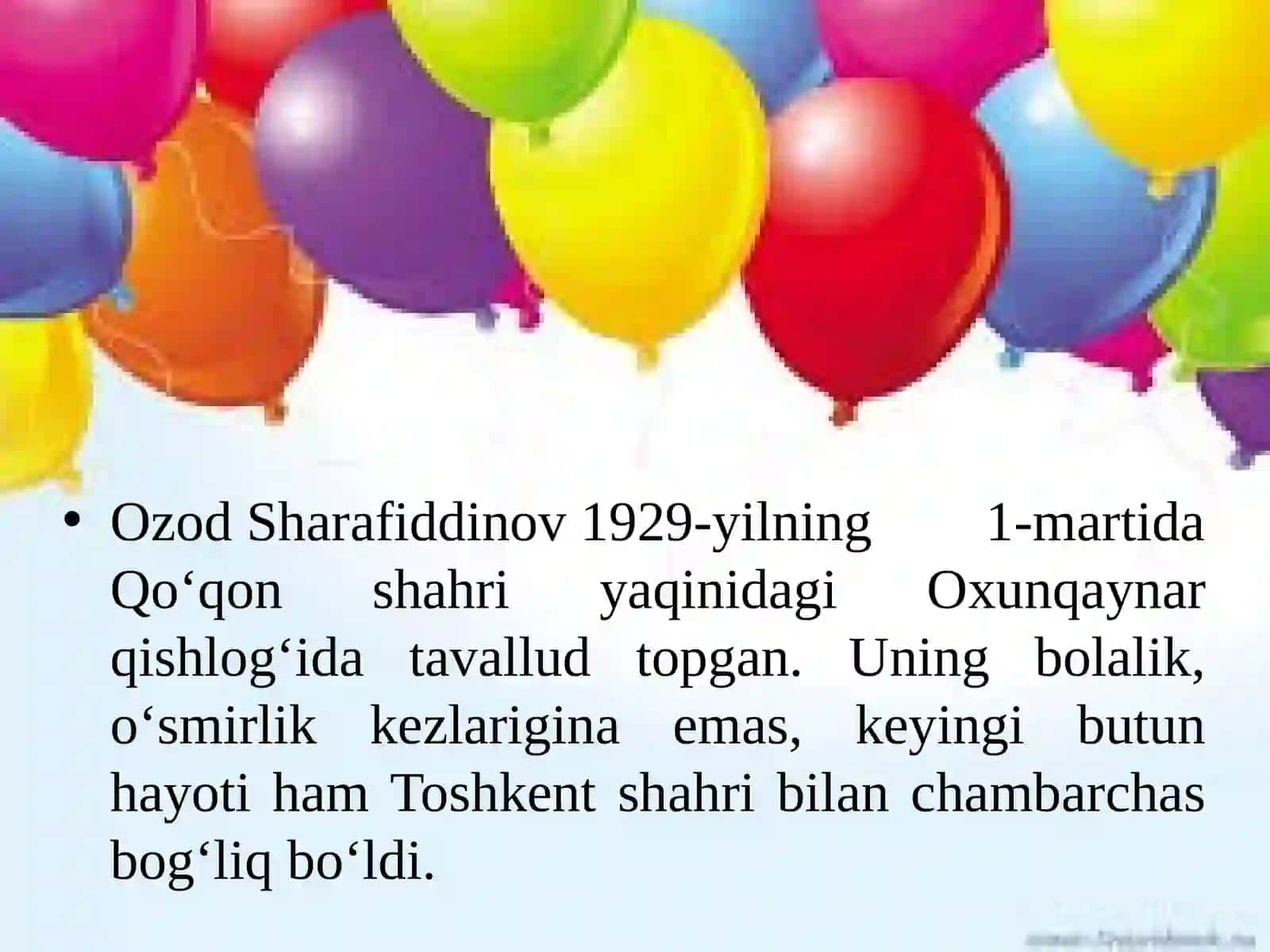Ozod Sharafiddinovning Ijodni anglash baxtito'plami 2