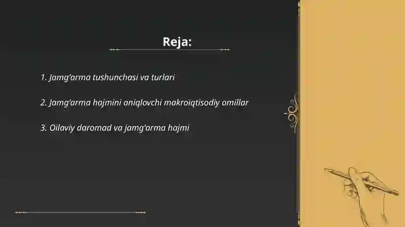 Jamgʻarma va uning hajmiga ta’sir etuvchi omillar 2
