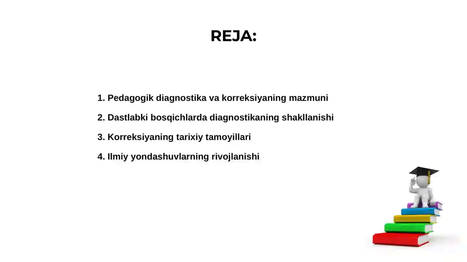Pedagogik diagnostika va korreksiya fanning rivojlanish tarixi 2