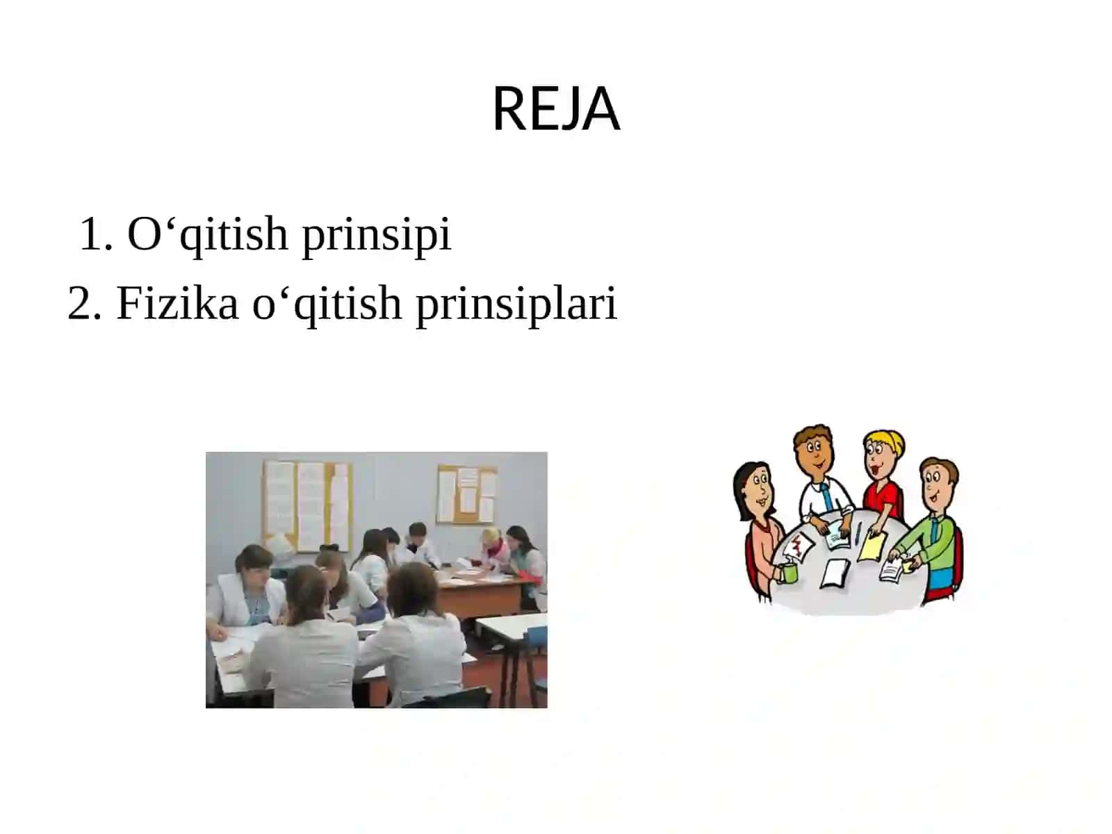 Fizika o‘qitish prinsiplari 2