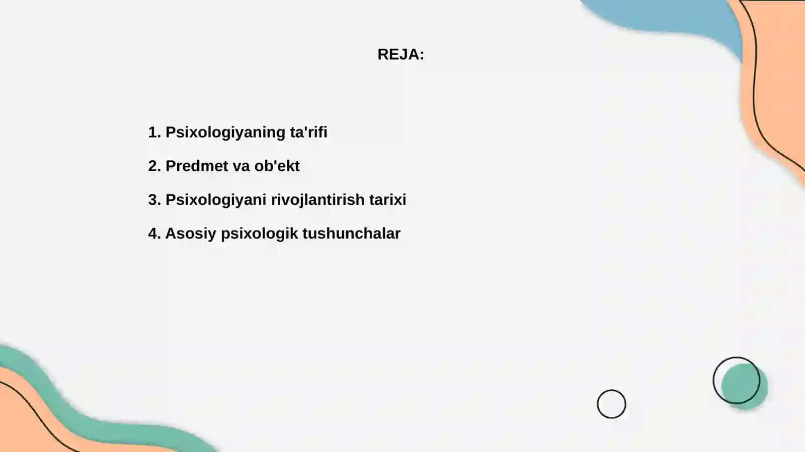 Umumiy psixologiyaning predmeti 2