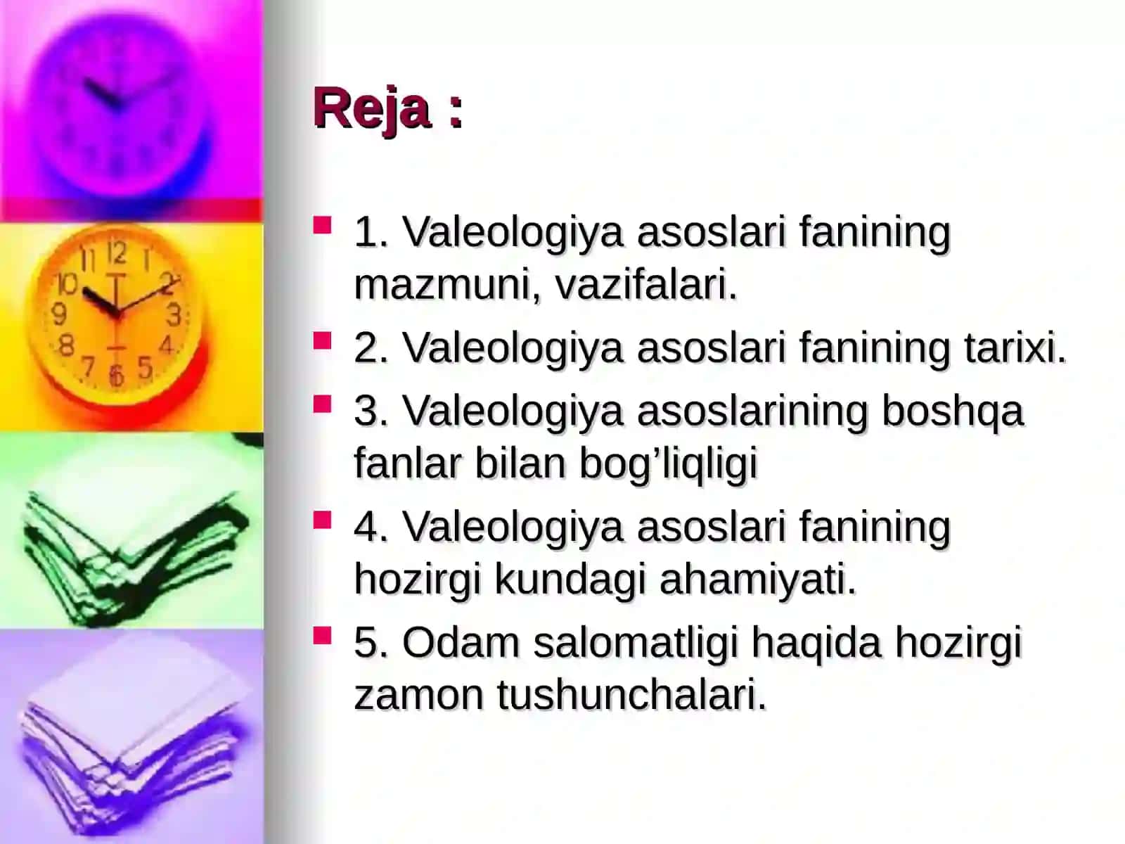 Valeologiya inson salomatligi haqidagi fan 2