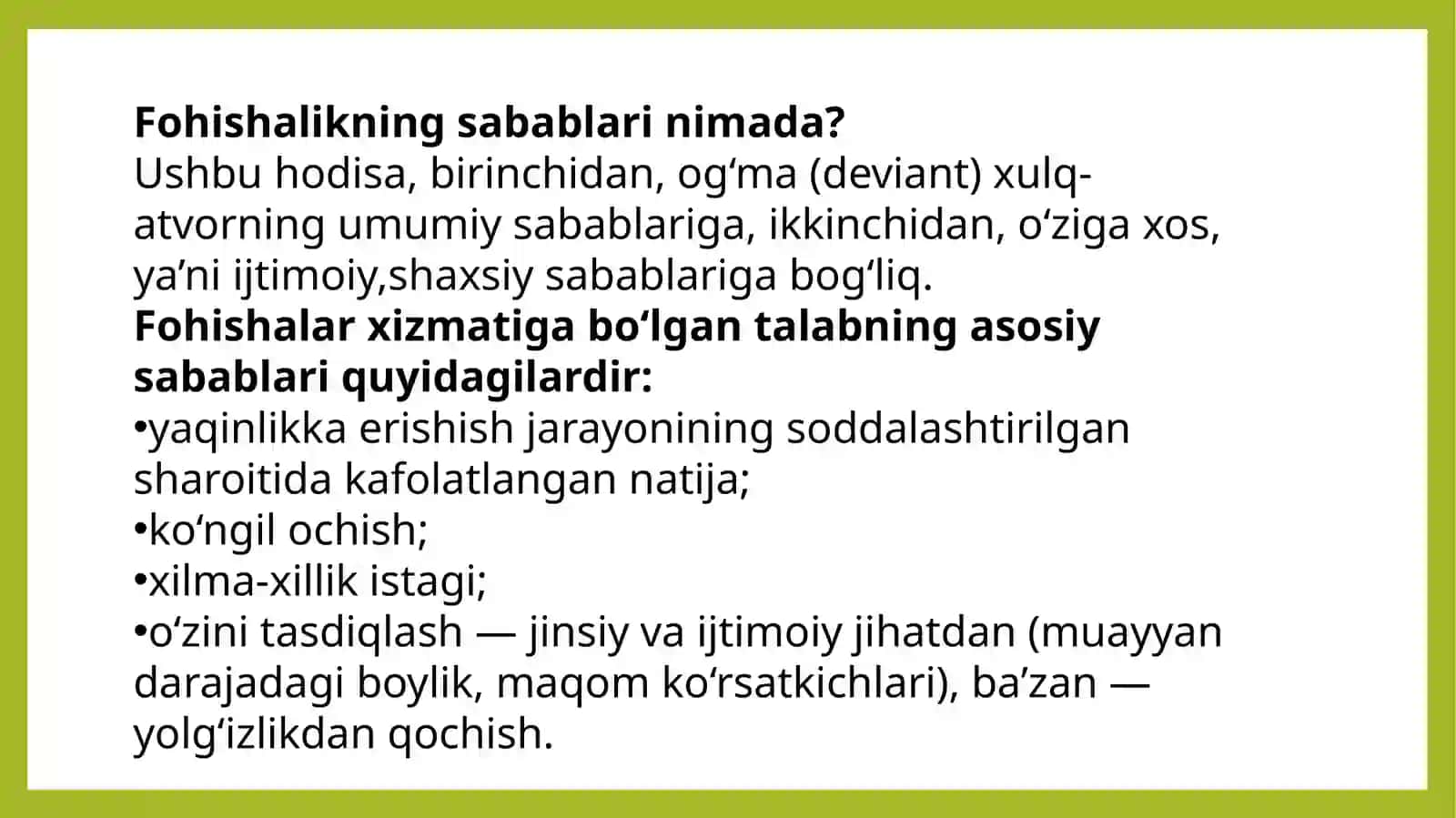 Foxishabozlik ijtimoiy psixologik fenomen sifatida 2