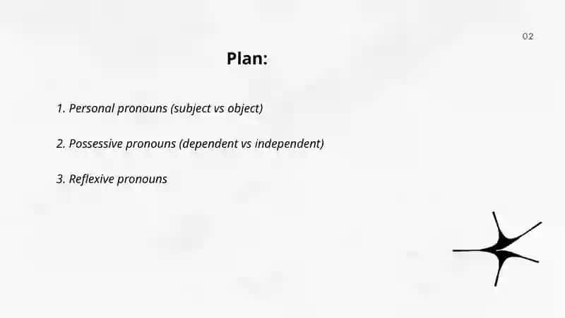 Pronouns 2