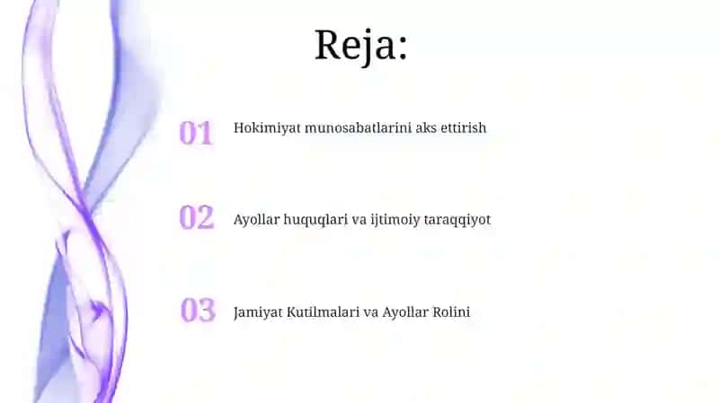 Ayol jamiyat ko'zgusi 2