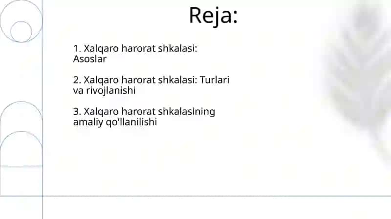 Xalqaro temperatura shkalasi va uning qo‘llanilish 2