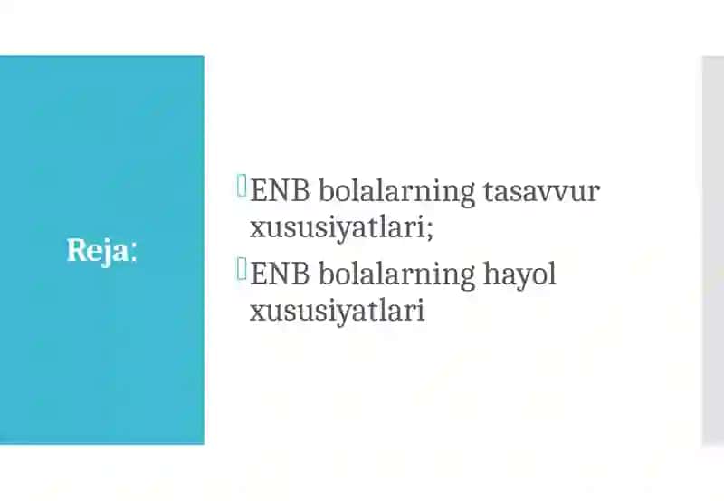 Eshitishidanuqsonibo’lgano’quvchilarningtasavvurvahayolxususiyaatlari 2