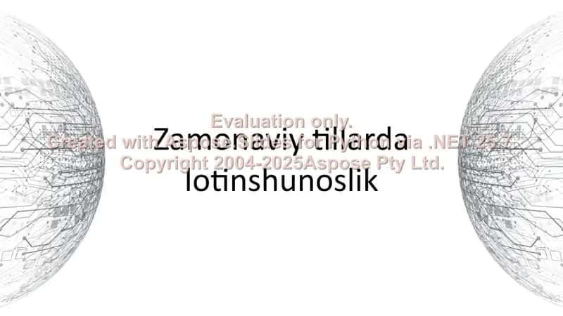 Lotin tili v tibbiy terminologiya 2
