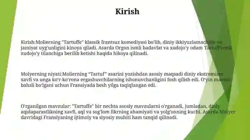 Molyerning "Tartyuf" Komediyasi 2