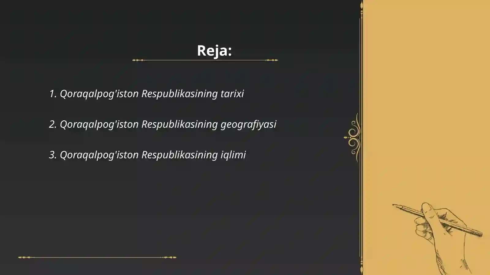 Qoraqalpog'iston Respublikasi Tarixi 2