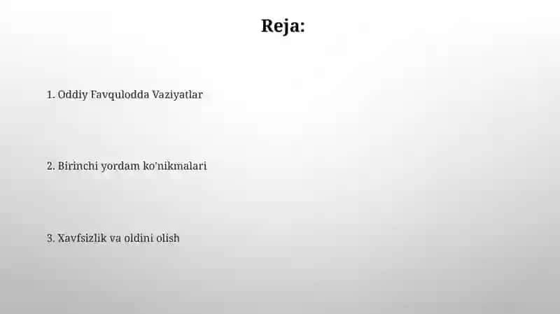 Oddiy Favqulodda Vaziyatlar 2