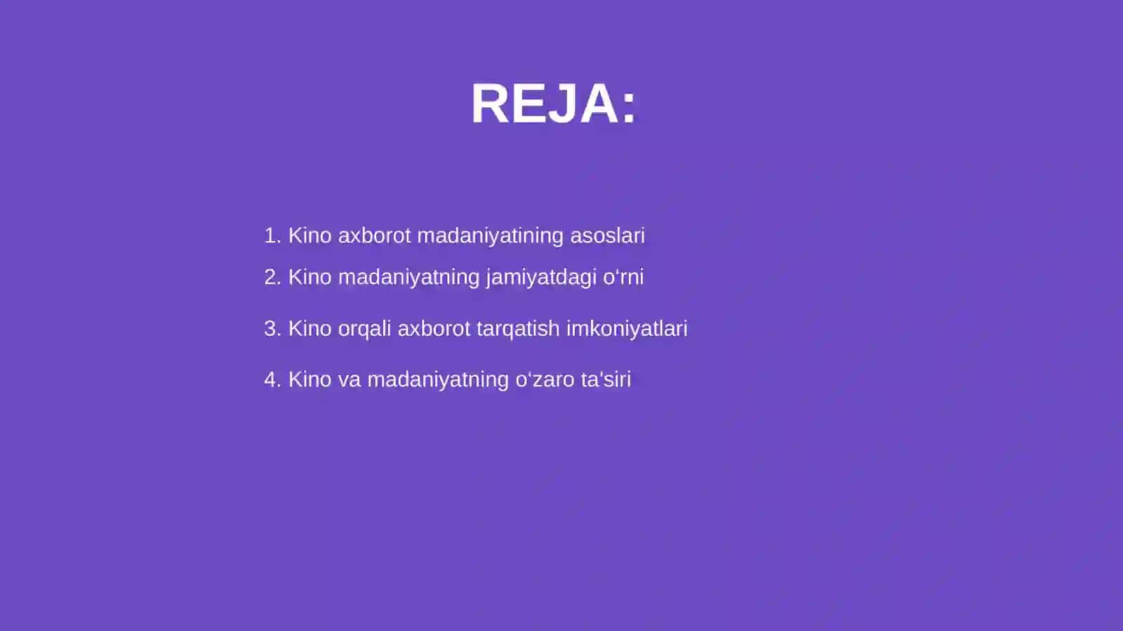 Kino axborot madaniyaatining muhim ahamiyati 2