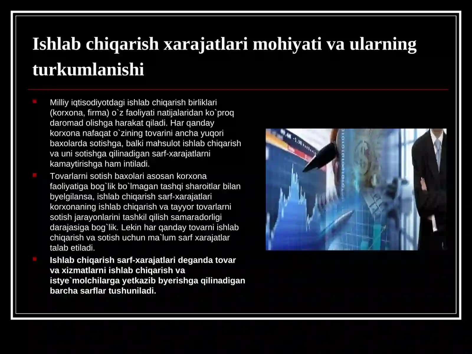 Ishlаb chiqаrish korxonalari хаrаjаtlаri 2