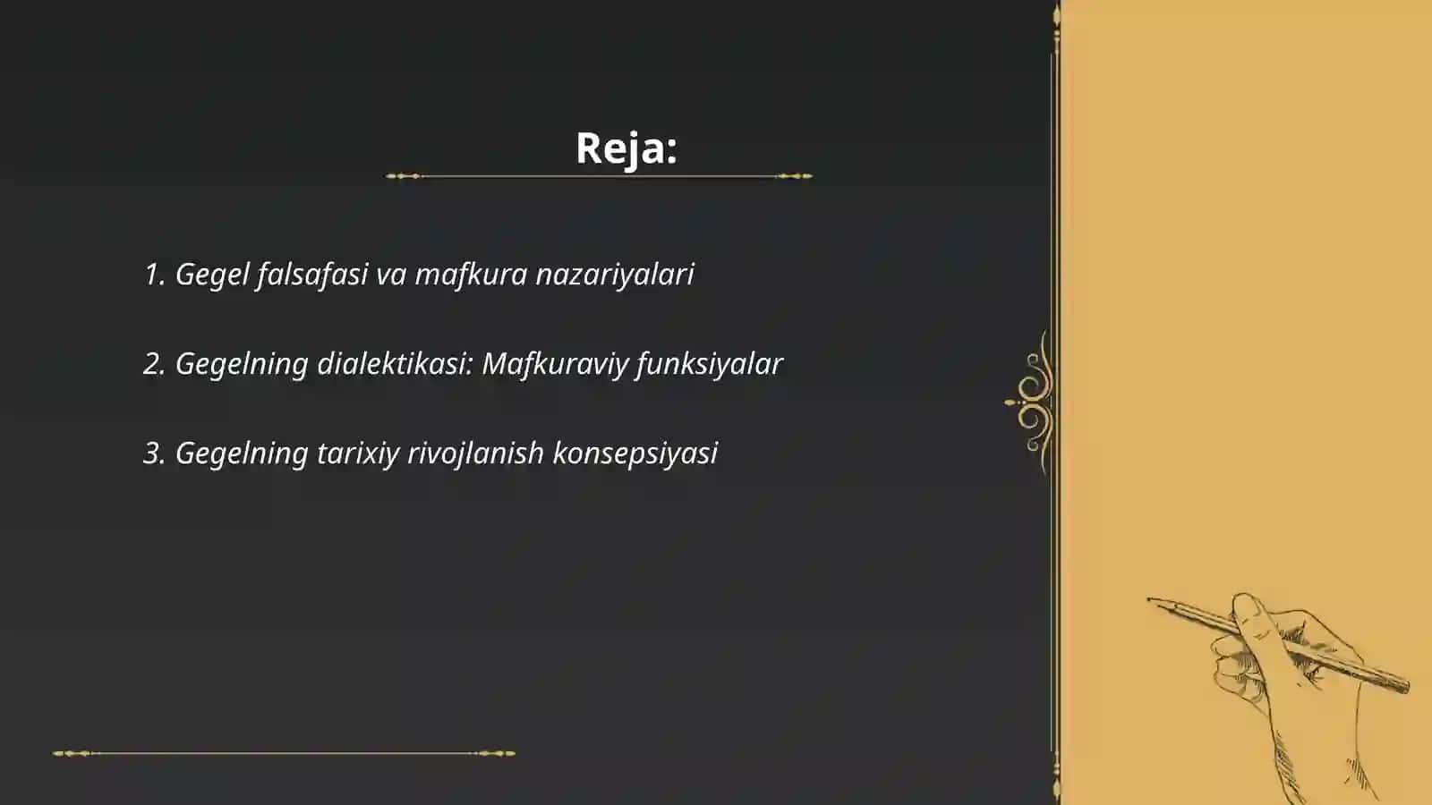 Gegel falsafasining mafkuraviy funksiyasi 2