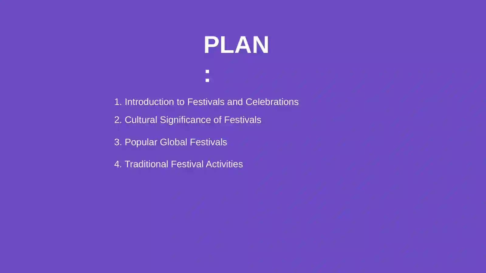 Festivals and celebrations 2