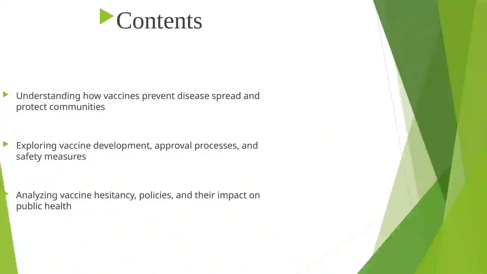 Vaccines and Public Health 2