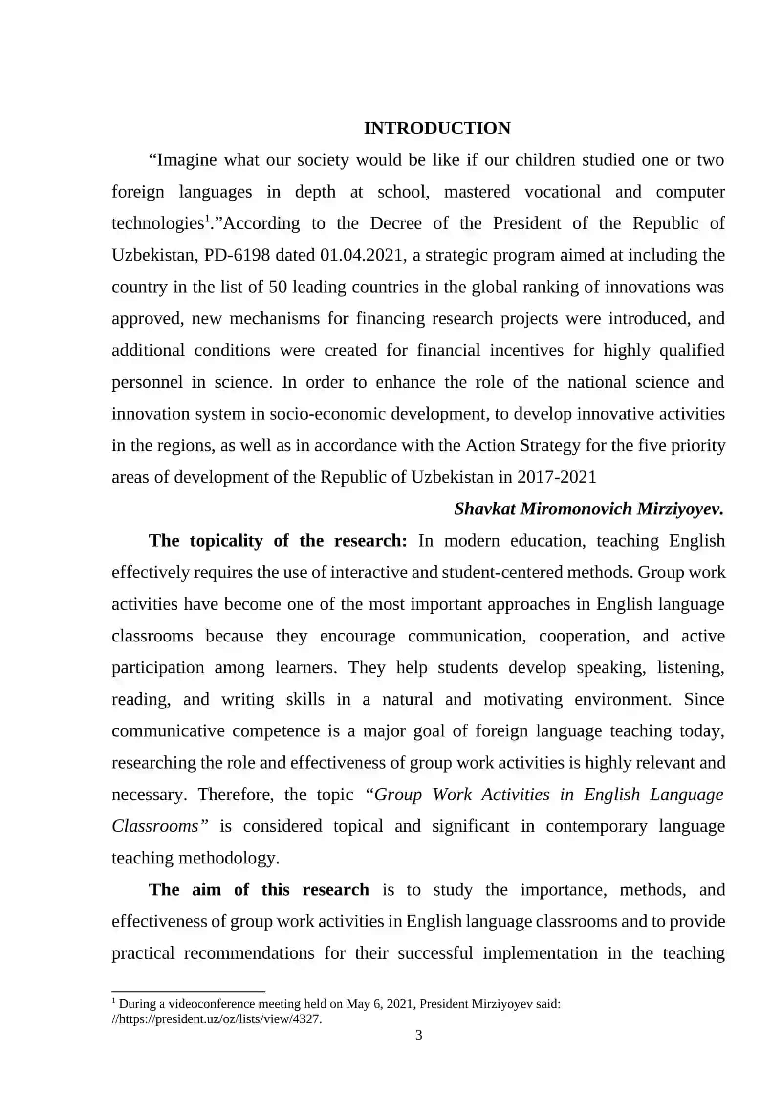 GROUP WORK ACTIVITIES IN ENGLISH LANGUAGE CLASSROOMS 2