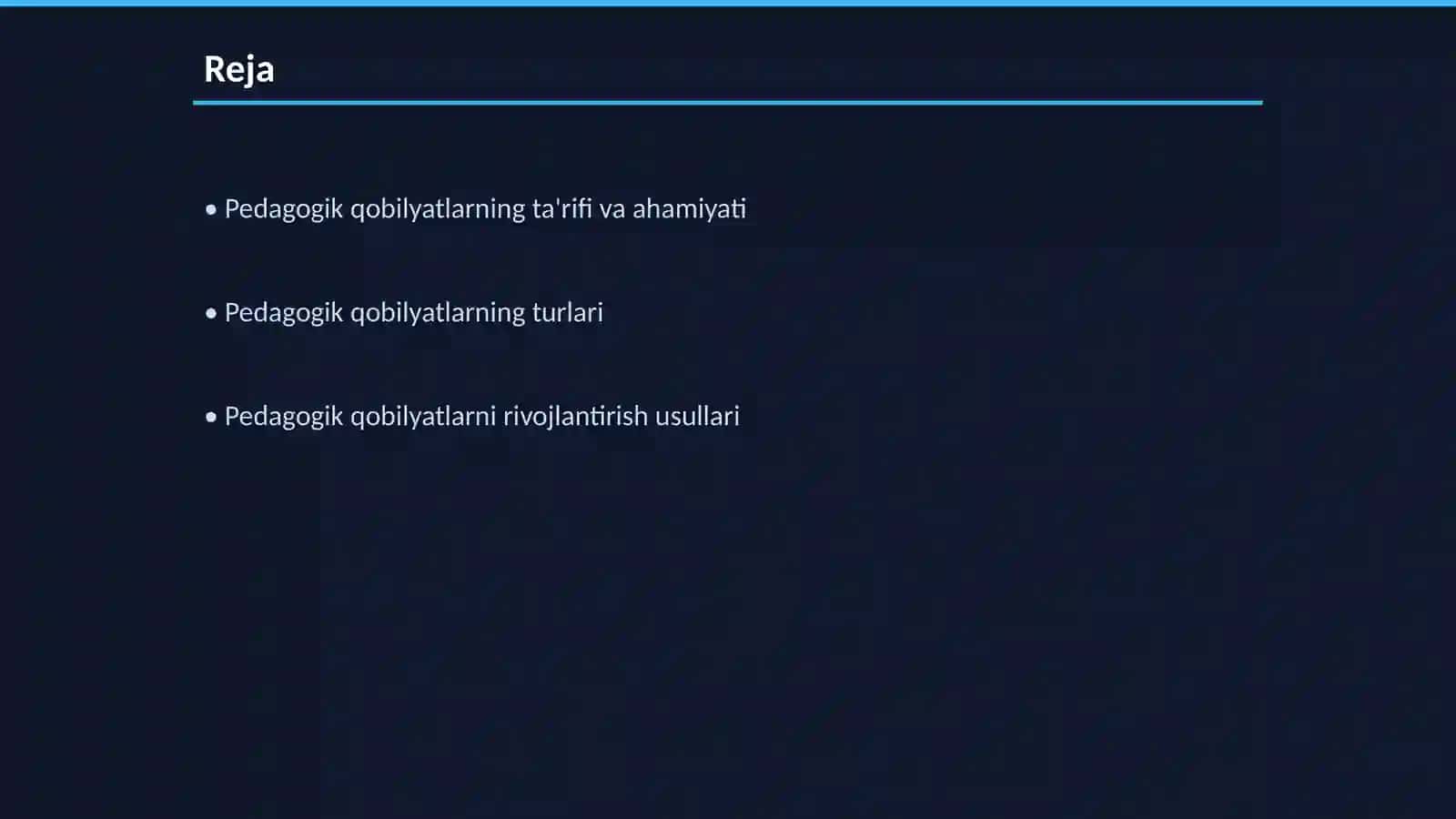 Pedagogik qobilyatlar 2