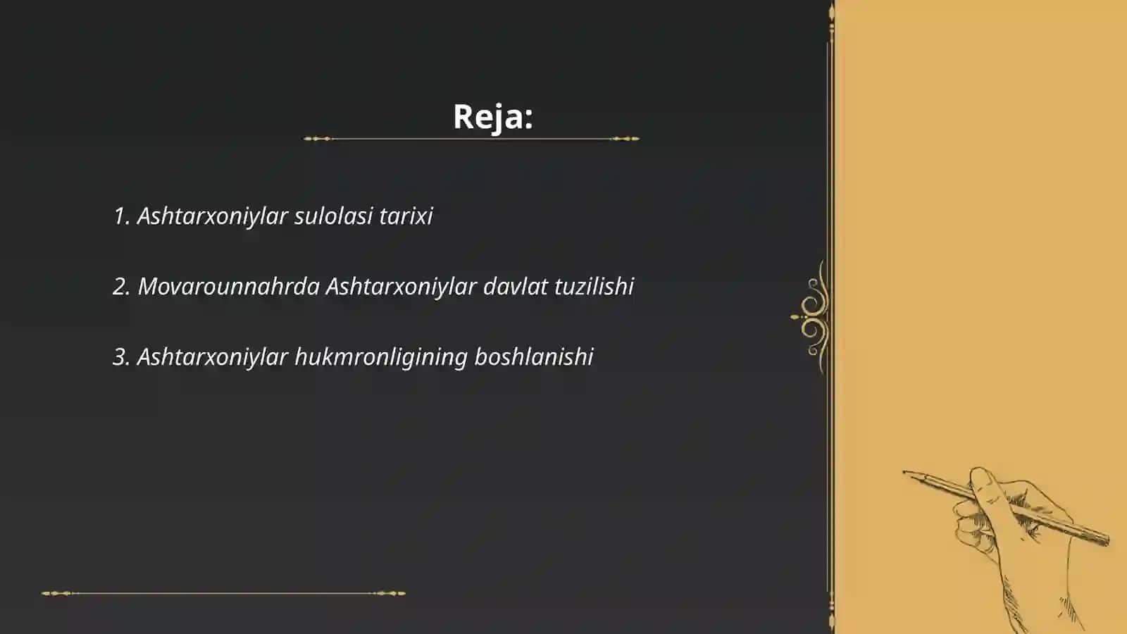 Ashtarxoniylar Hukmronligi Davrida Movarounnahr 2