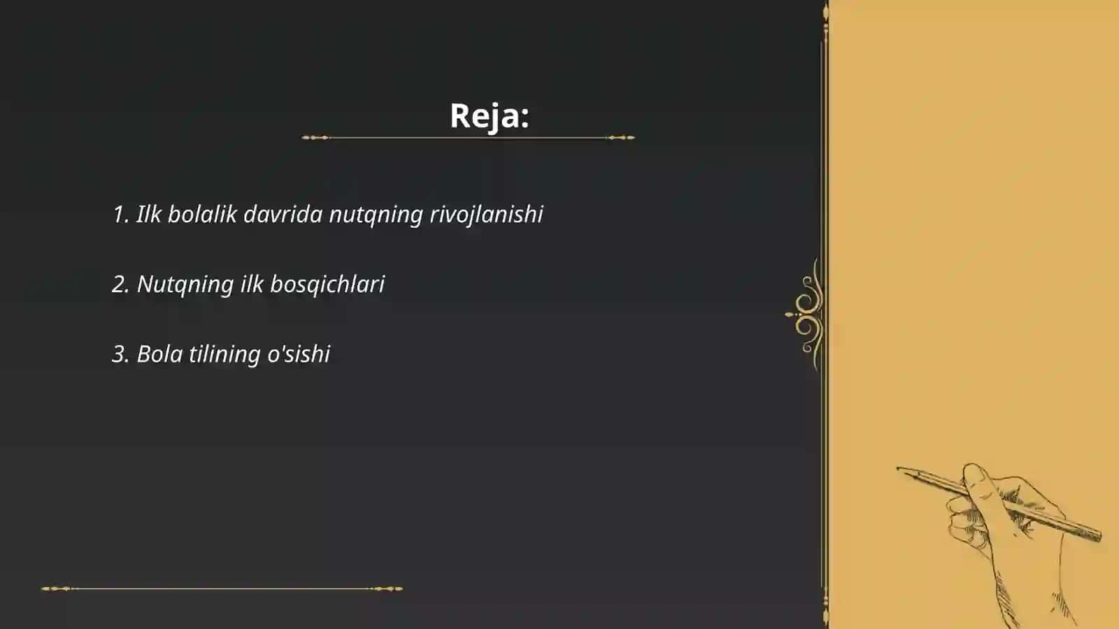 Rivojlanish pisologiyasi 2