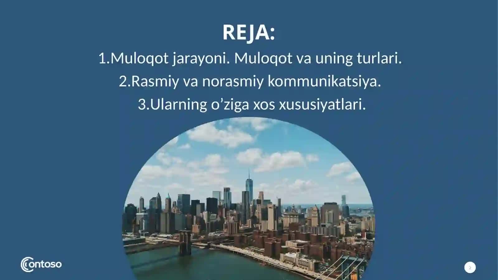 Muloqot va kommunikatsiya jarayoni 2
