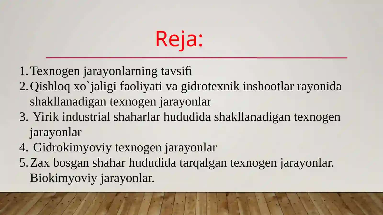 Texnogen tuproqlar evolyutsiyasi 2