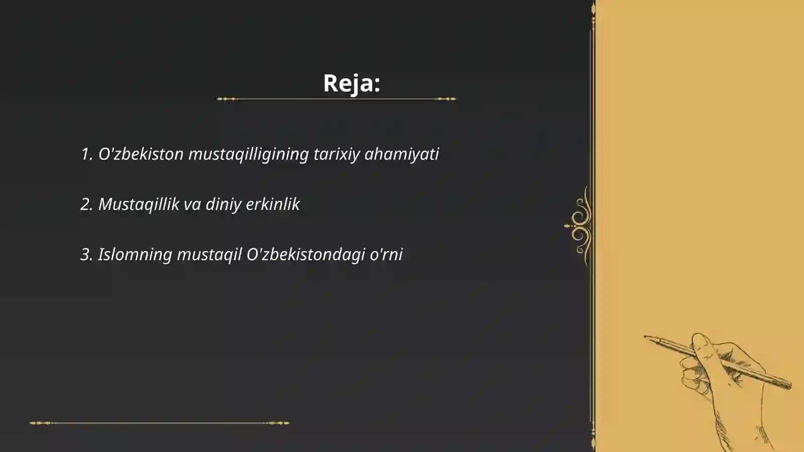 O'zbekiston mustaqilligi va din 2